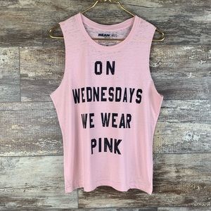 Mean Girls Graphic Burnout Tank Top